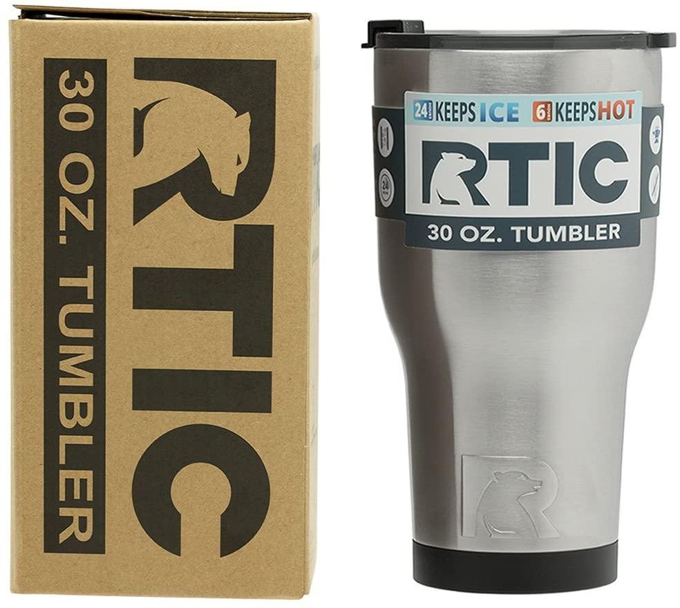30oz RTIC Double Wall Vacuum Insulated Tumbler for $10