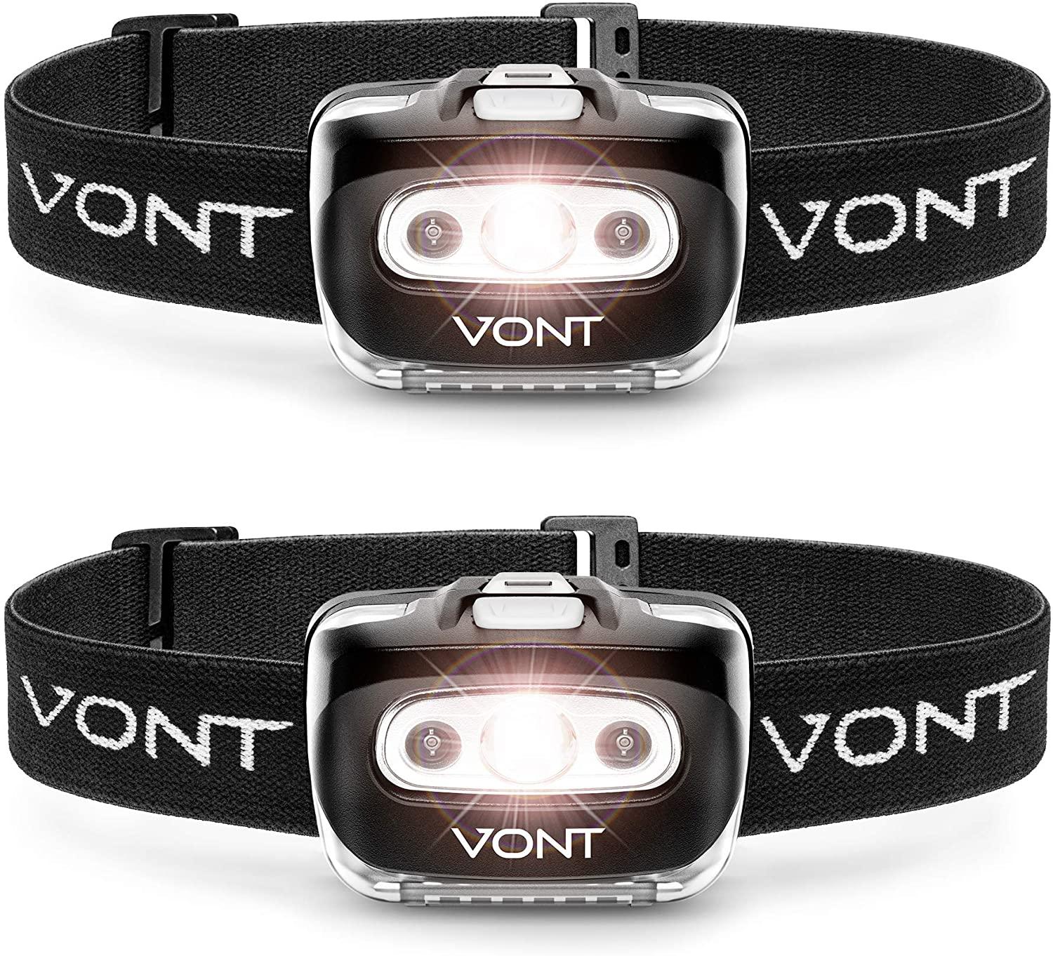 2 Vont Spark LED Headlamp Flashlight for $6.71 Shipped