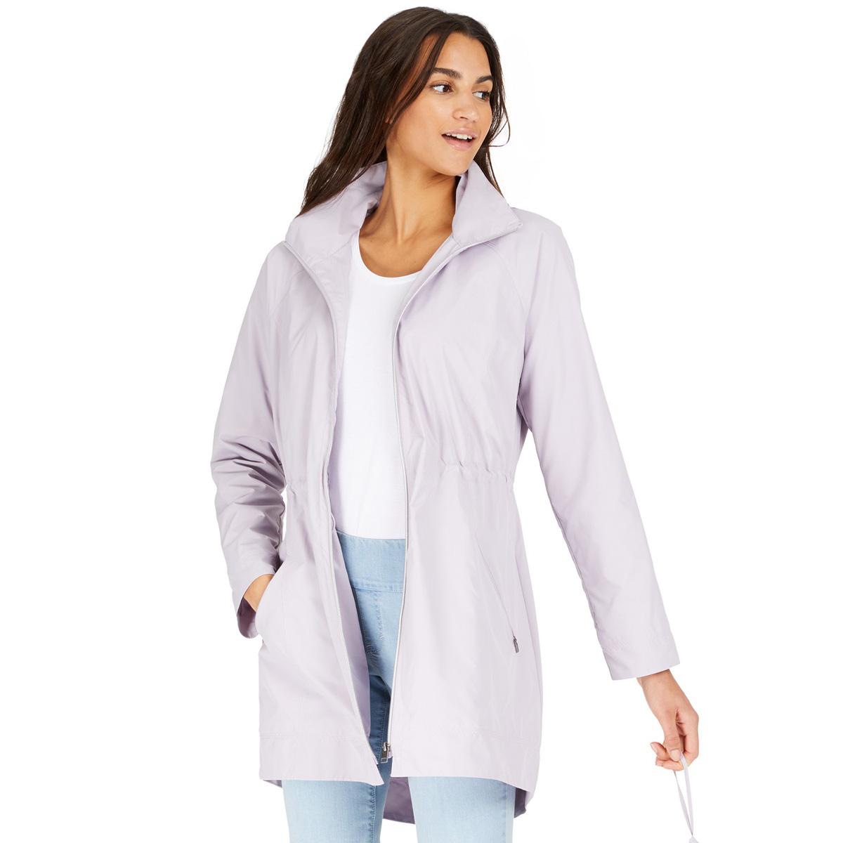 Womens Hooded Anorak Jacket for $19.08