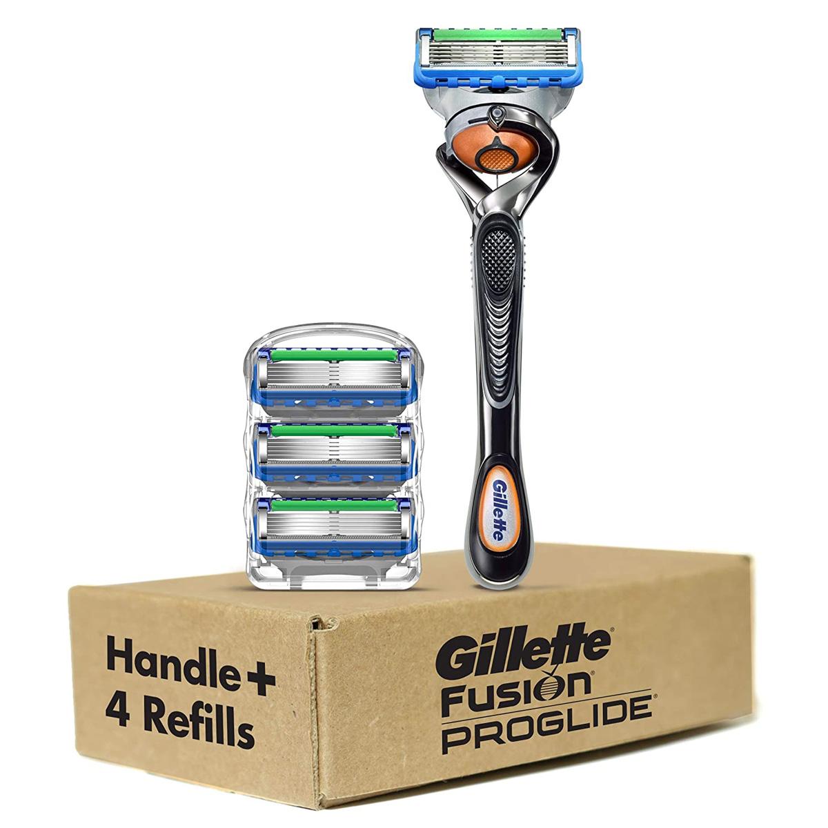 Gillette ProGlide Mens Razor with 4 Blade Refills for $14.59 Shipped