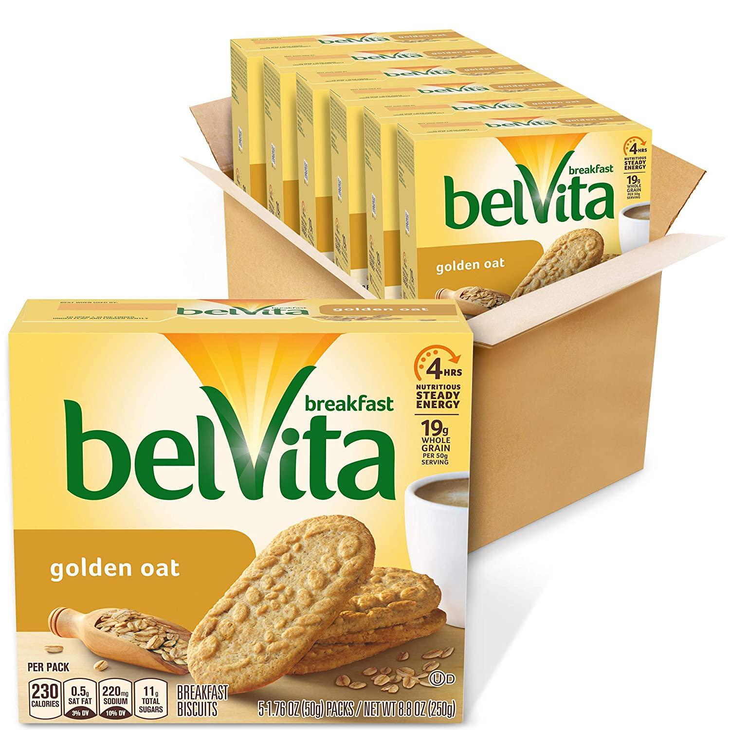 30 belVita Golden Oat Breakfast Biscuits for $11.40 Shipped