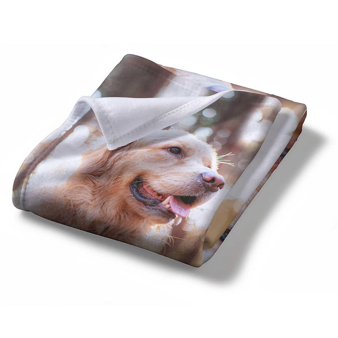 50x60 Custom Photo Fleece Throw Blanket for $35.96 Shipped