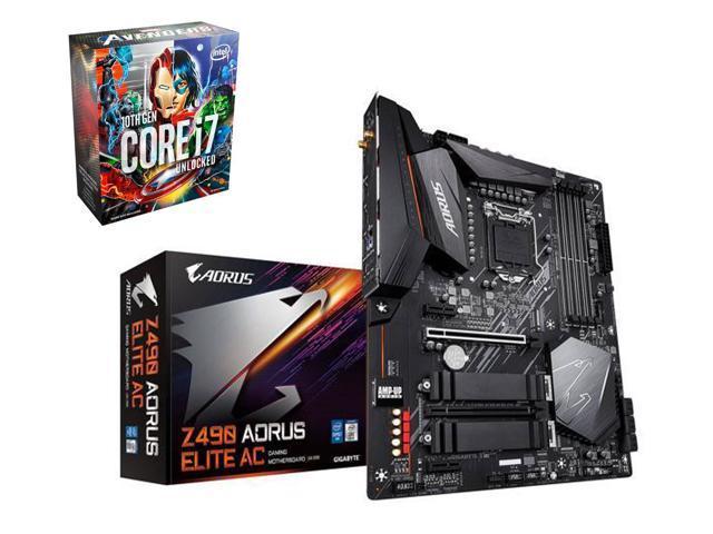 Intel Core i7-10700KA Processor with Gigabyte Motherboard for $489.98 Shipped