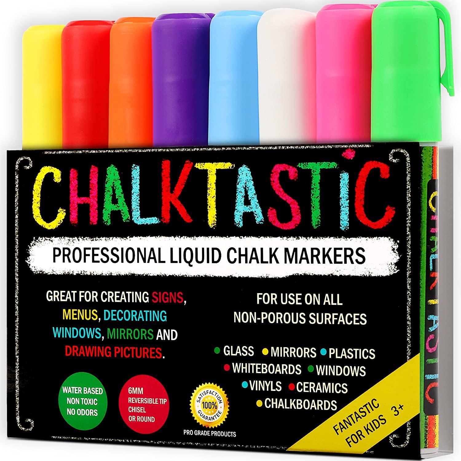 Chalk Markers by Fantastic ChalkTastic Best for Kids Art for $9.01 Shipped
