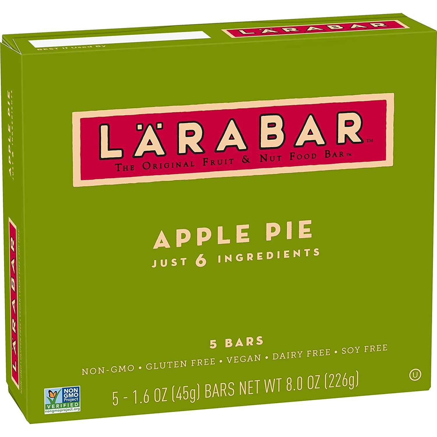 5 Larabar Apple Pie Bar for $3.29 Shipped