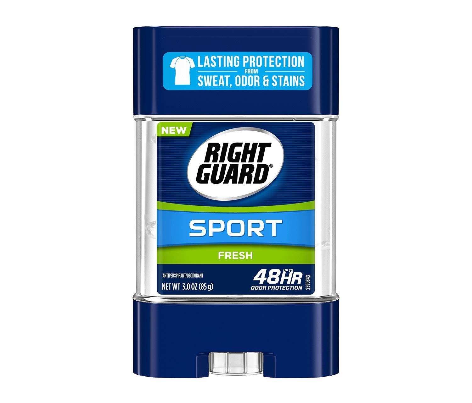 6 Right Guard Sport Antiperspirant Deodorant Gel for $8.55 Shipped