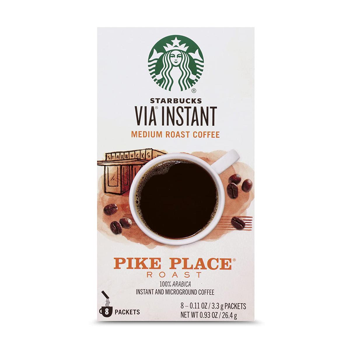 8 Starbucks VIA Medium Roast Instant Coffee Packets for $4.17 Shipped