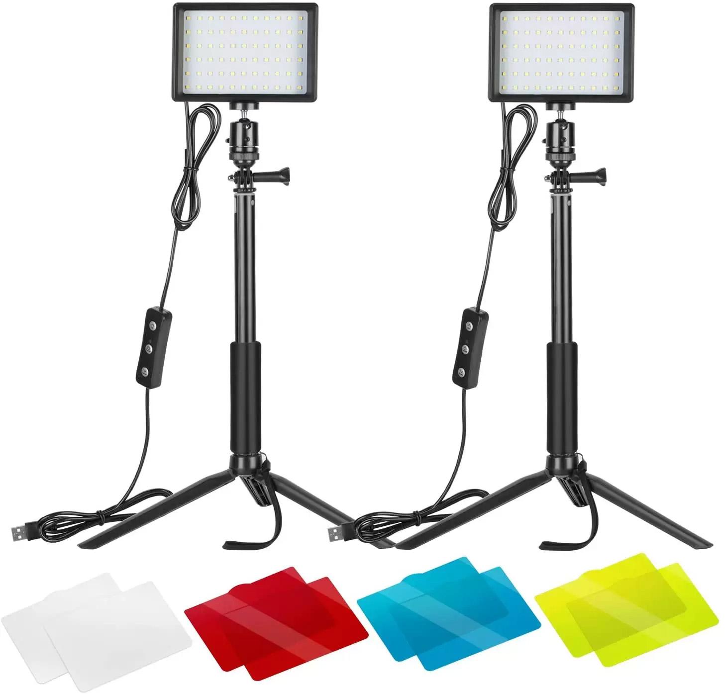 2 Neewer 5600K USB Video Lights for $19.99 Shipped