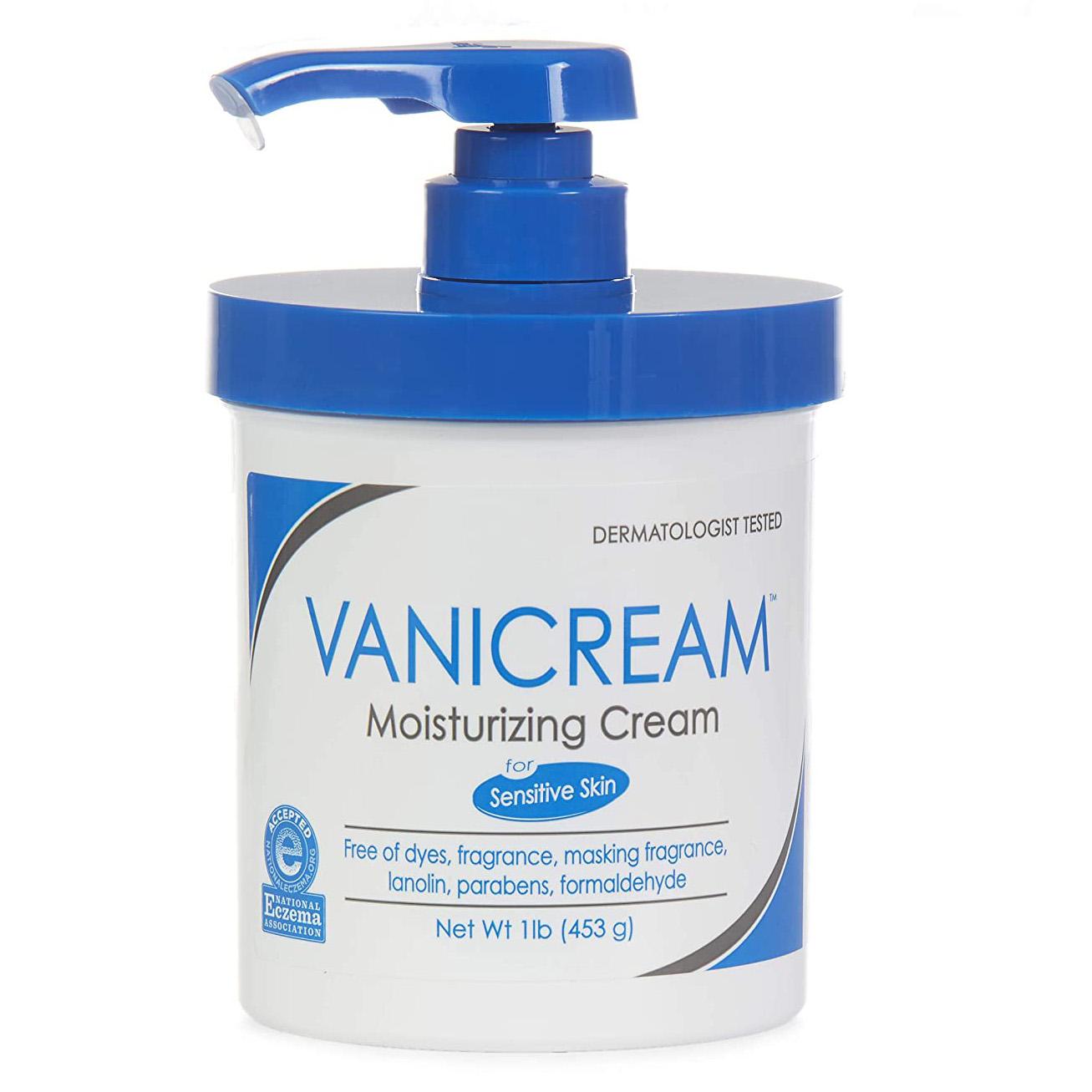 Vanicream Moisturizing Skin Cream with Pump for $8.44 Shipped