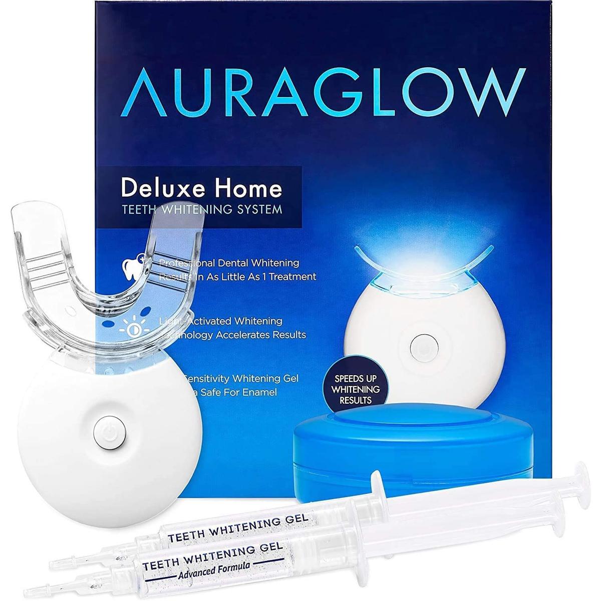 AuraGlow Teeth Whitening Kit for $29.99 Shipped