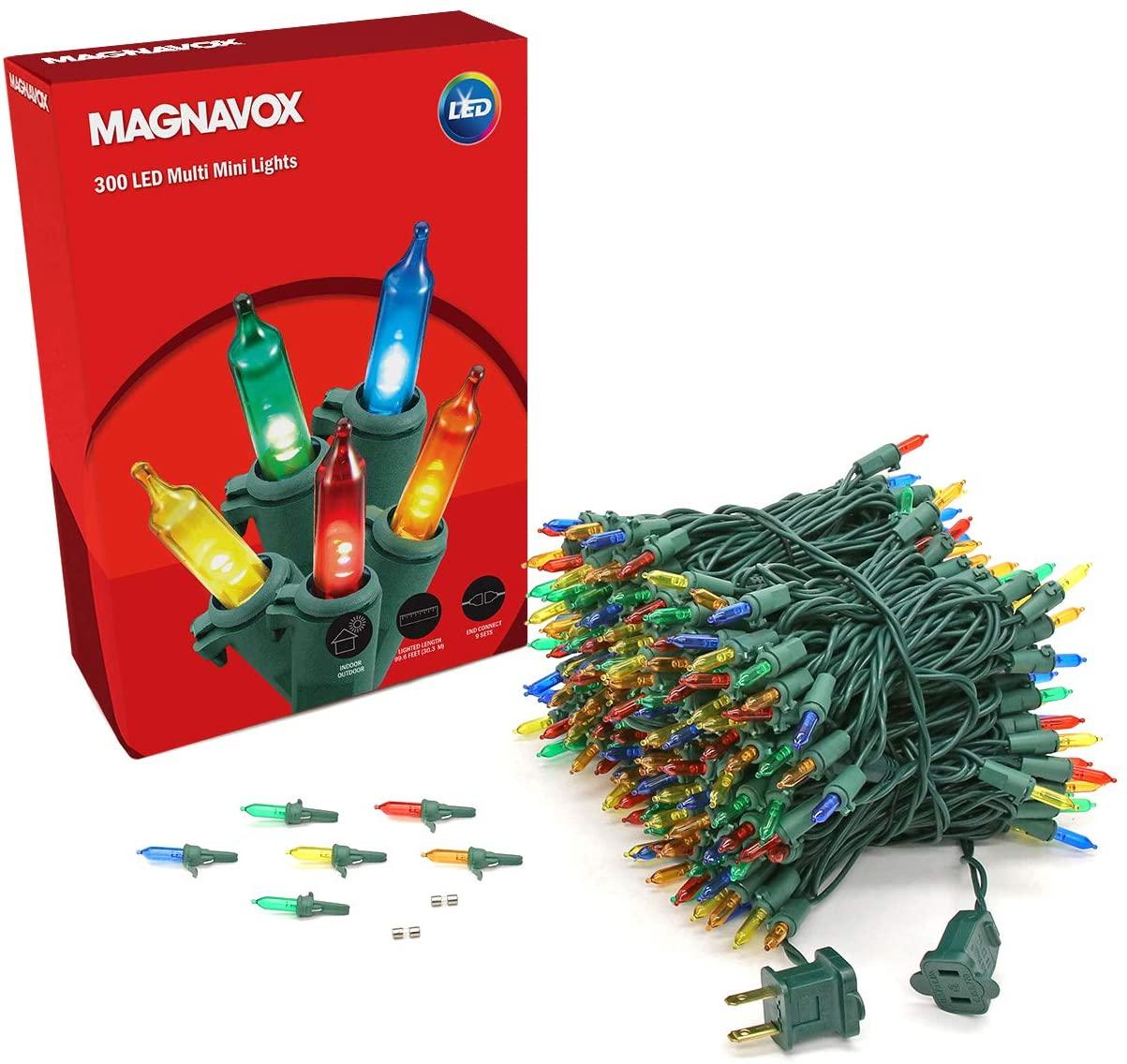 Maganavox 300 LED Multi-Colored Mini String Light Set for $4.73