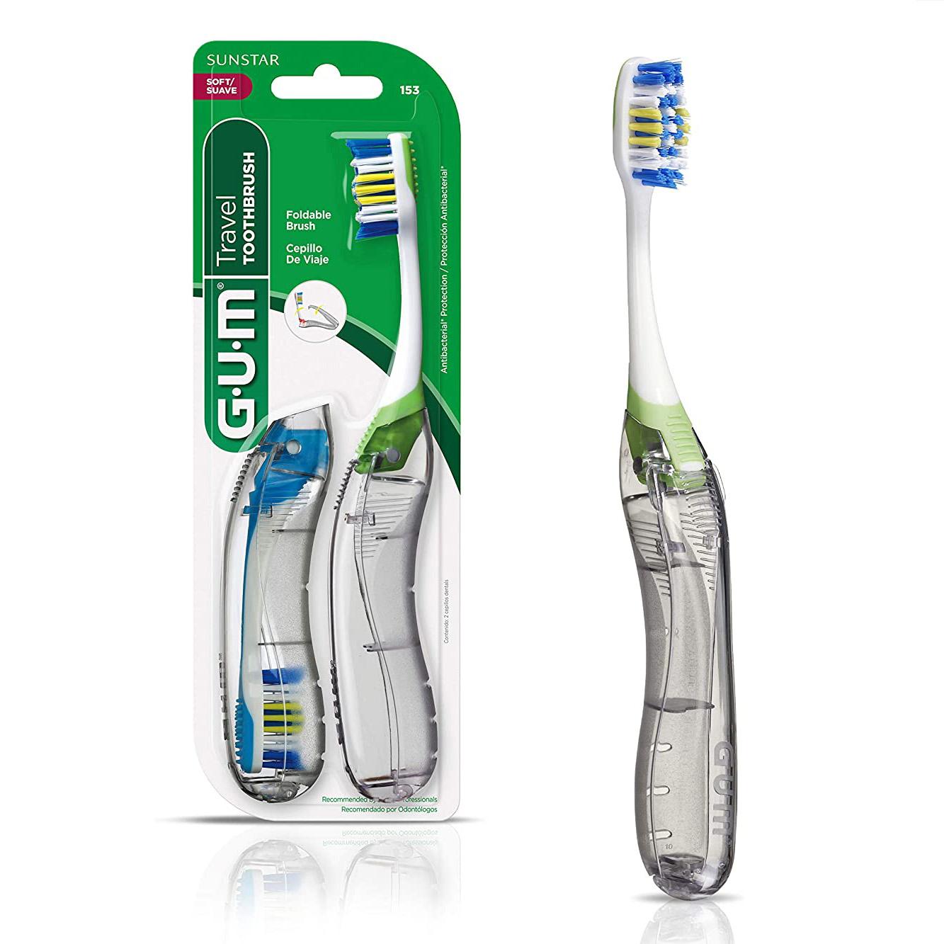 2 GUM Travel Toothbrush with Folding Handle for $1.79 Shipped