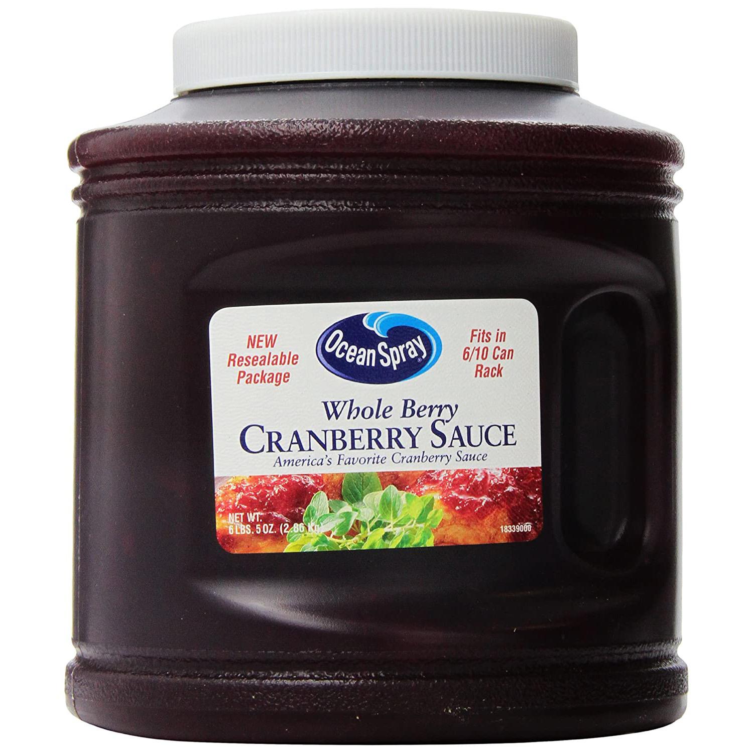 Ocean Spray Whole Cranberry Sauce for $3.64 Shipped