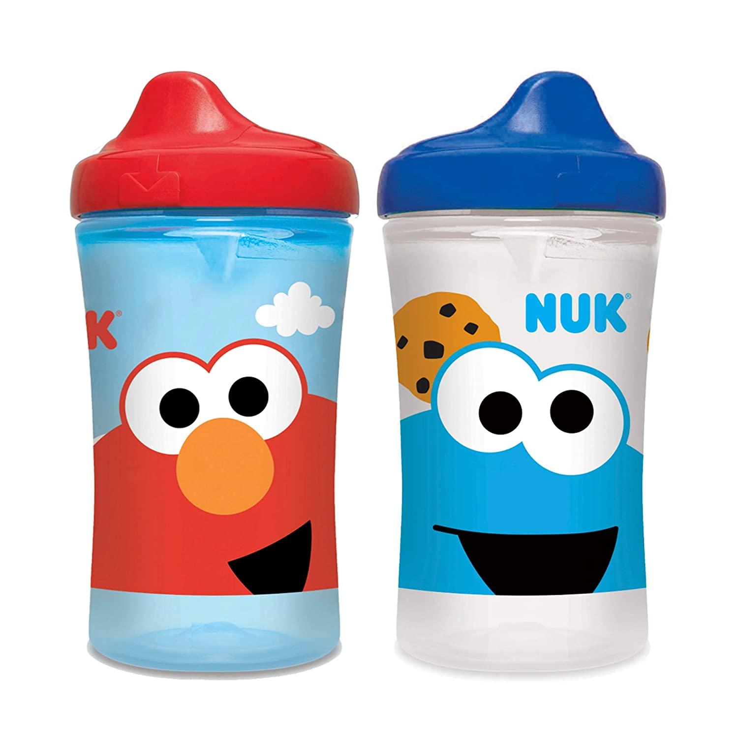 2 NUK Sesame Street Hard Spout Cups for $4