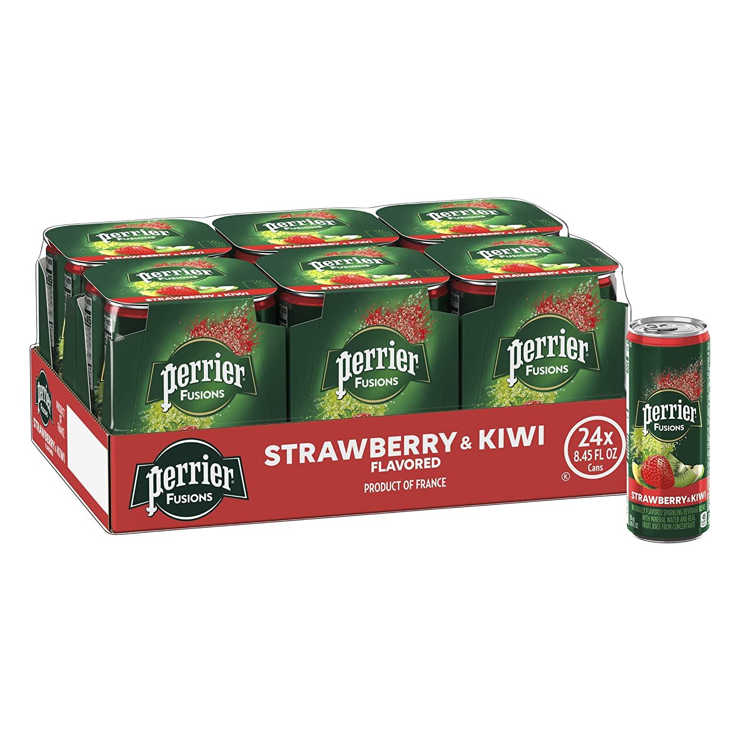 24 Perrier Fusions Strawberry and Kiwi Flavor for $10.88 Shipped