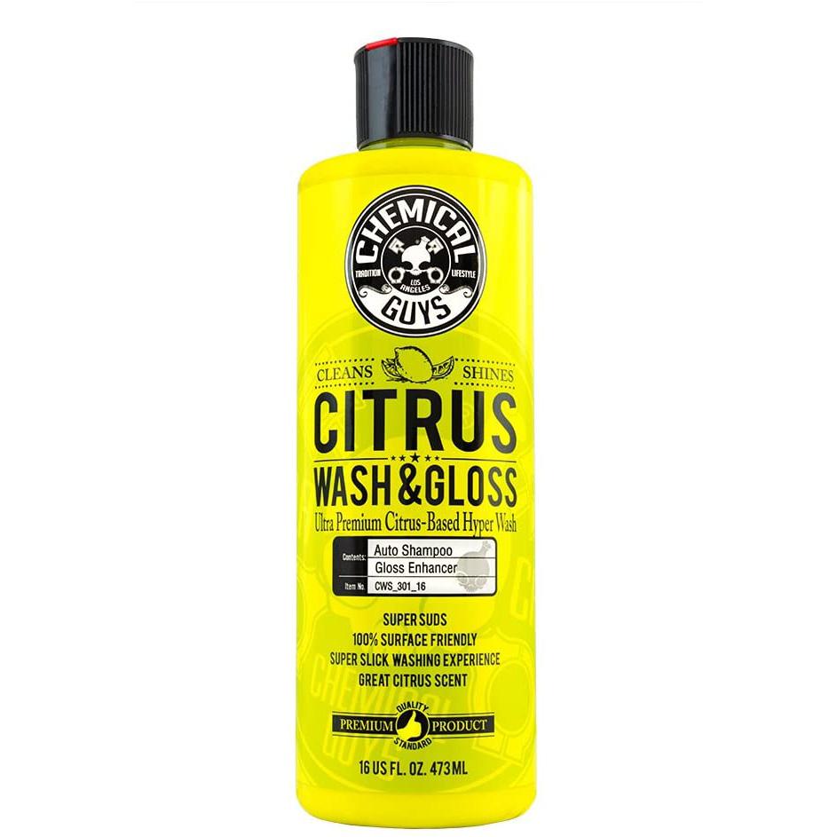 Chemical Guys Citrus Wash and Gloss Concentrated Car Wash for $5.52 Shipped