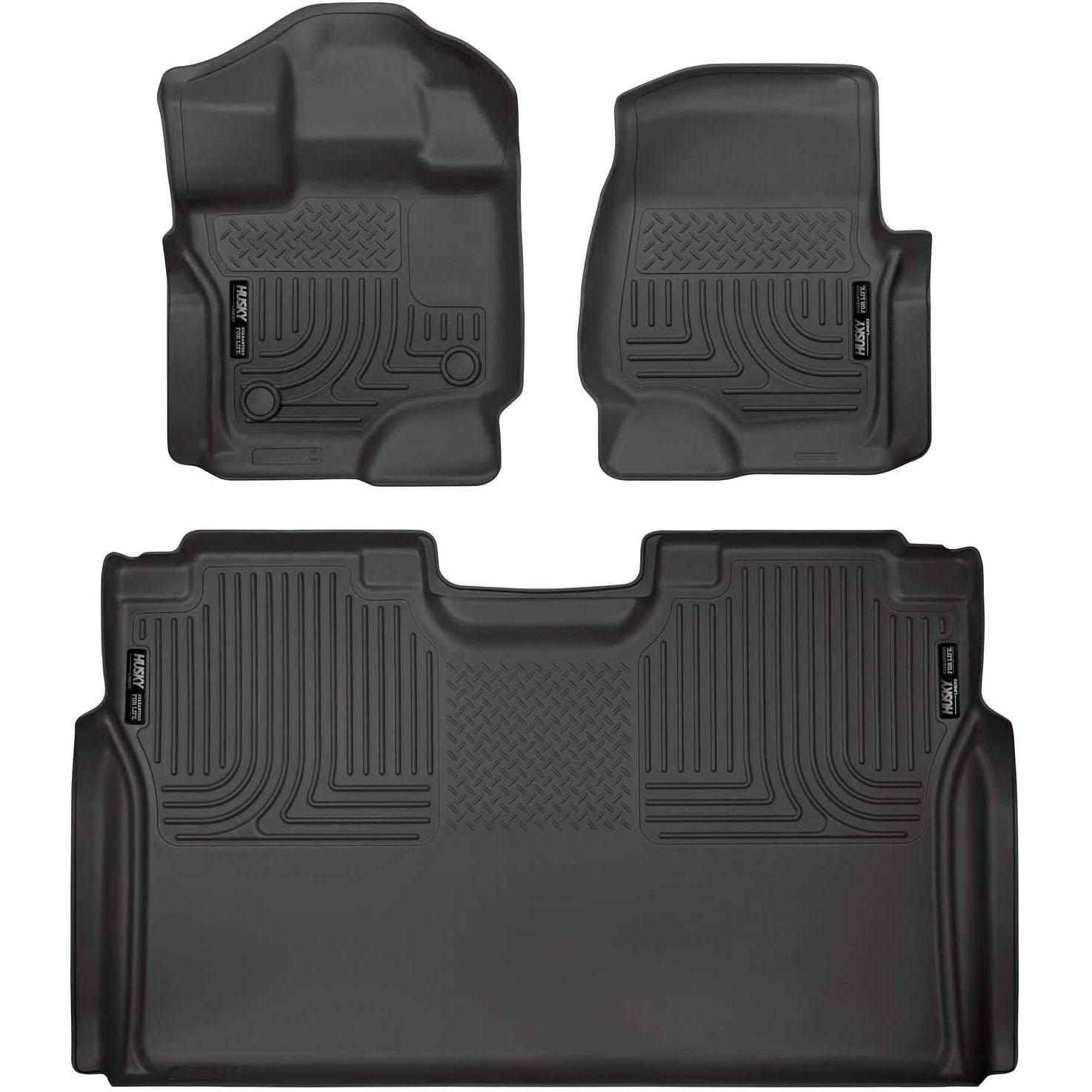 Ford F-150 2015 to 2020 Husky Liners Weatherbeater Floor Mats for $96.06 Shipped