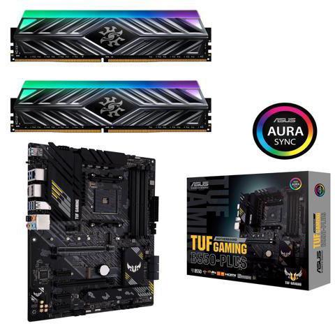 ASUS TUF Gaming B550-PLUS AMD Motherboard with 16GB Memory for $209.98 Shipped