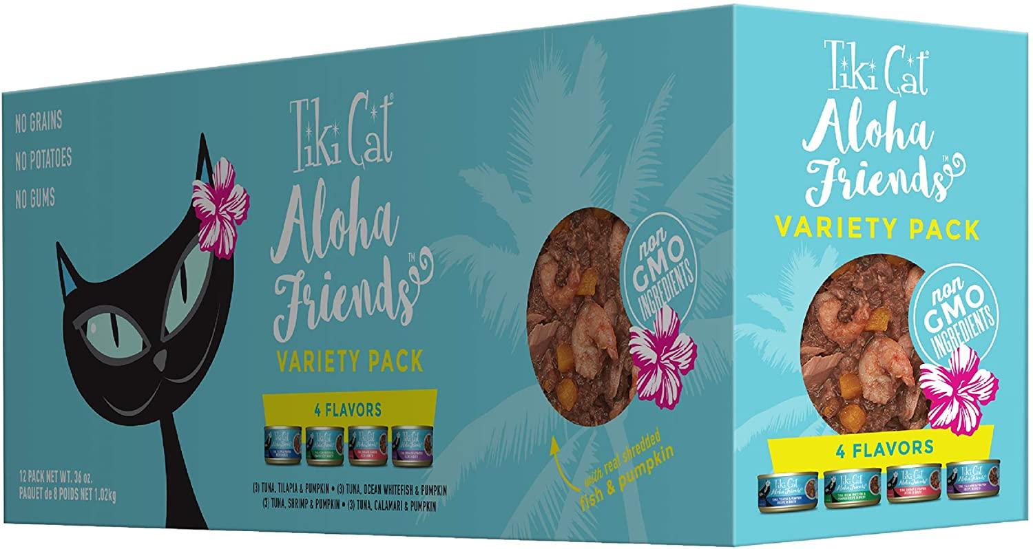 12 Tiki Cat Aloha Friends Cat Foods for $7.72 Shipped