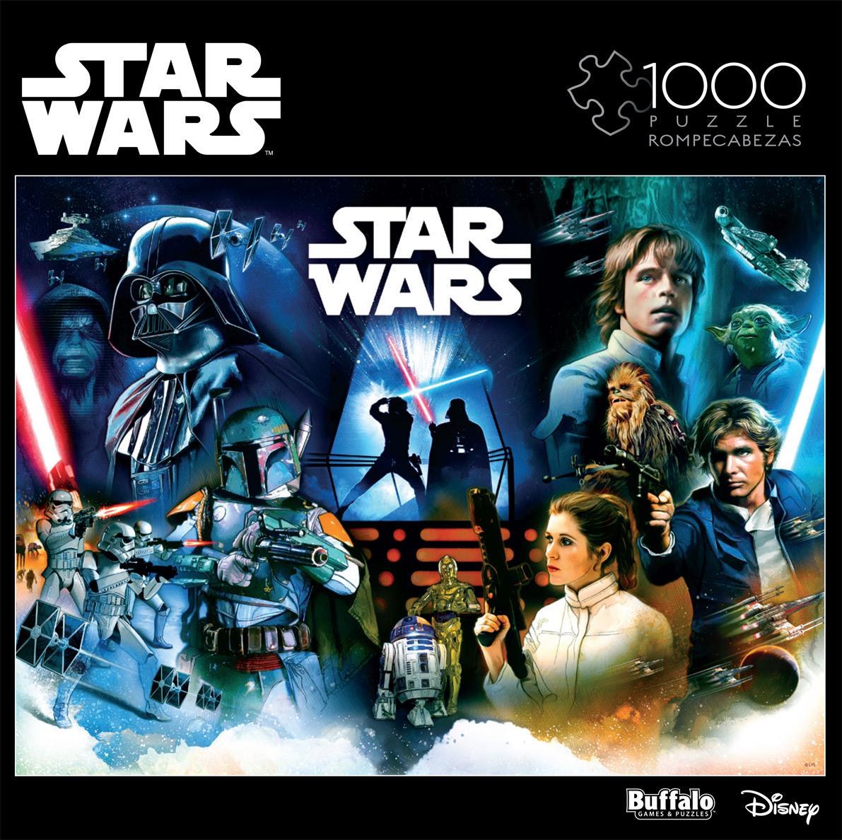 Star Wars Pinball Art 1000 Piece Jigsaw Puzzle for $10.97