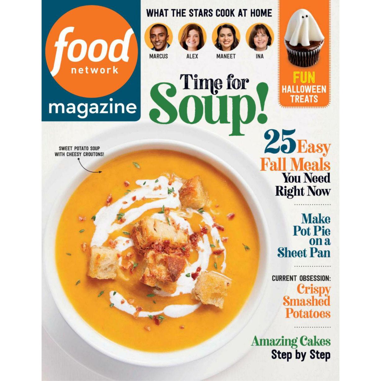 Food Network Magazine and Several Magazine Subscriptions for $3.25