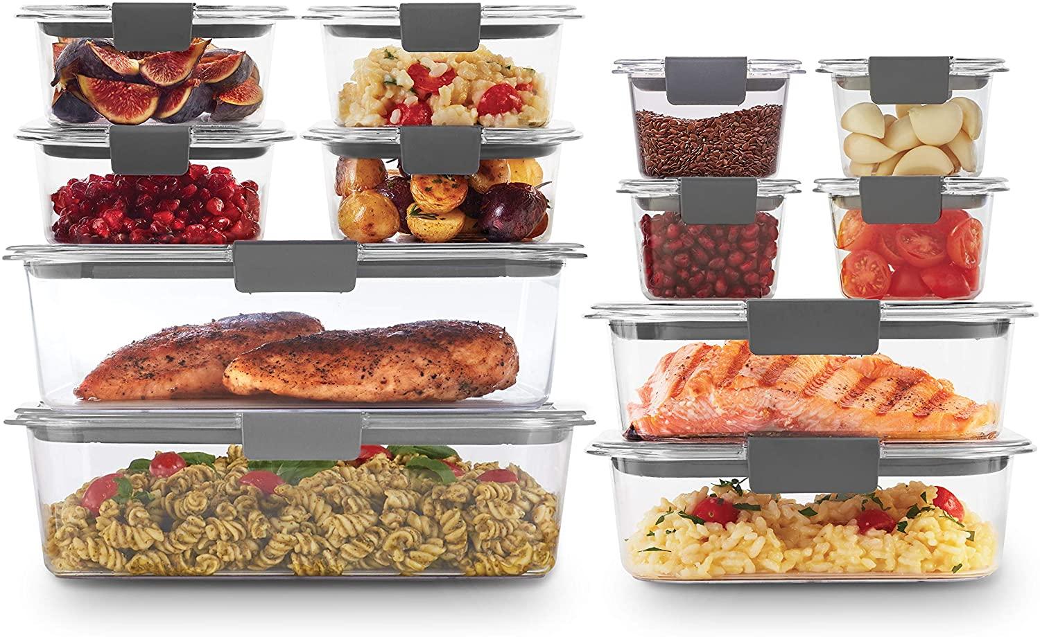 Rubbermaid Brilliance Storage 24-Piece Plastic Lids for $27.99 Shipped