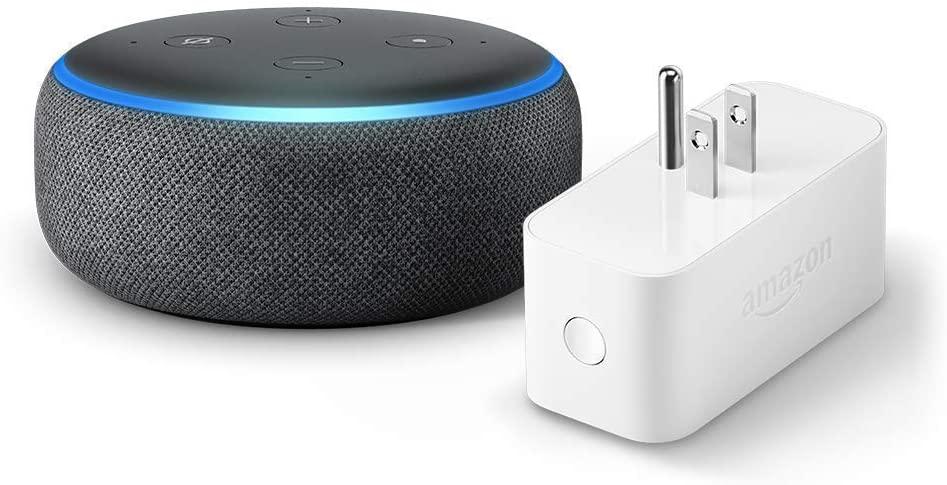Echo Dot 3rd Gen with Smart Plug for $23.99 Shipped