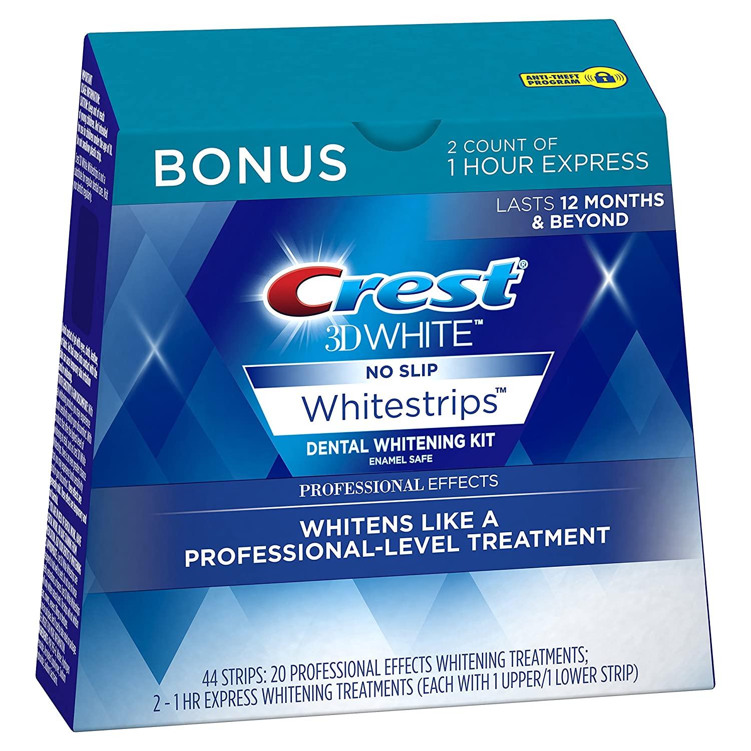 22 Crest 3D White Professional Effects Whitestrips for $27.96 Shipped