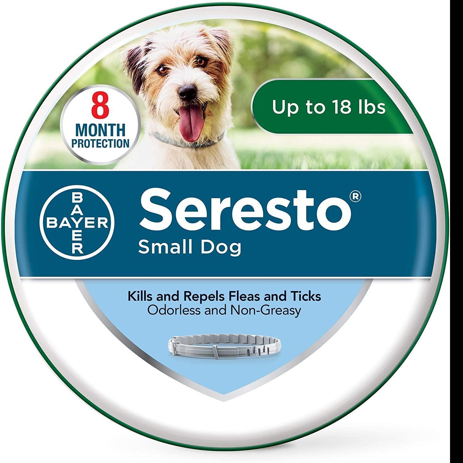 Seresto 8-Month Flea & Tick Prevention Dog Collar for $35.19 Shipped