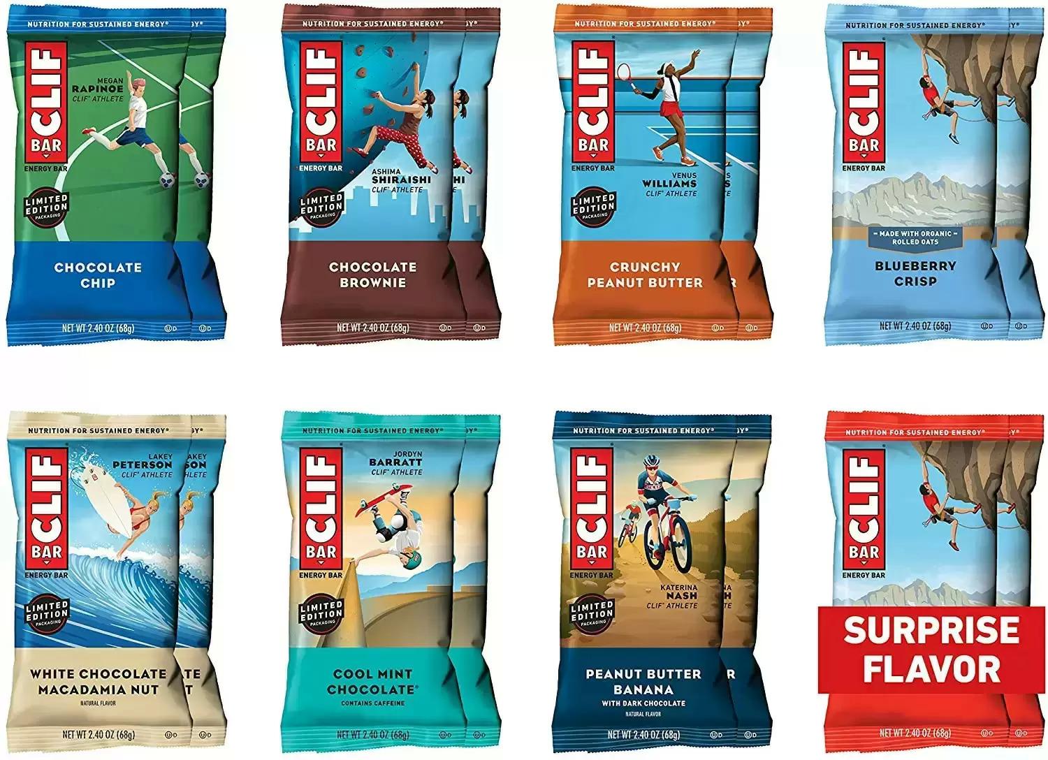 16 Clif Bar Energy Bars for $14.24 Shipped