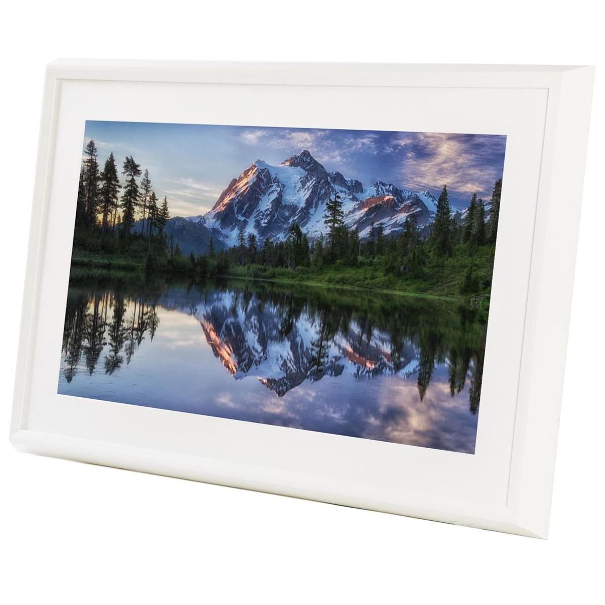 27in Meural Canvas Leonora LCD WiFi Digital White Photo Frame for $295 Shipped