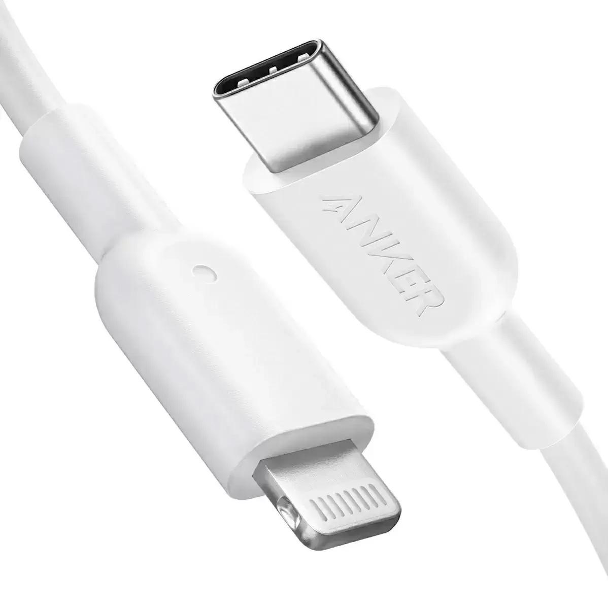 Apple Anker Powerline II MFi Certified USB C to Lightning Cable for $9.99