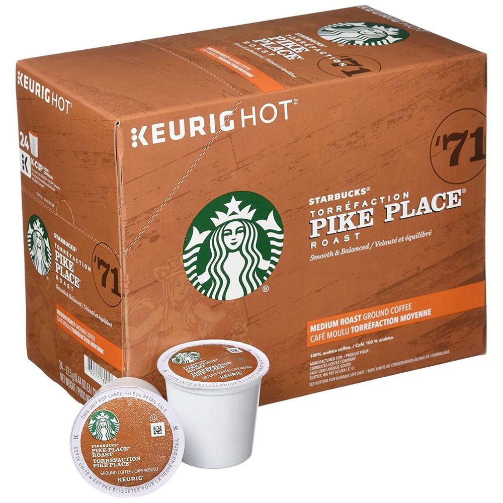 100 Starbucks Single K-Cups Pods for $34.99 Shipped