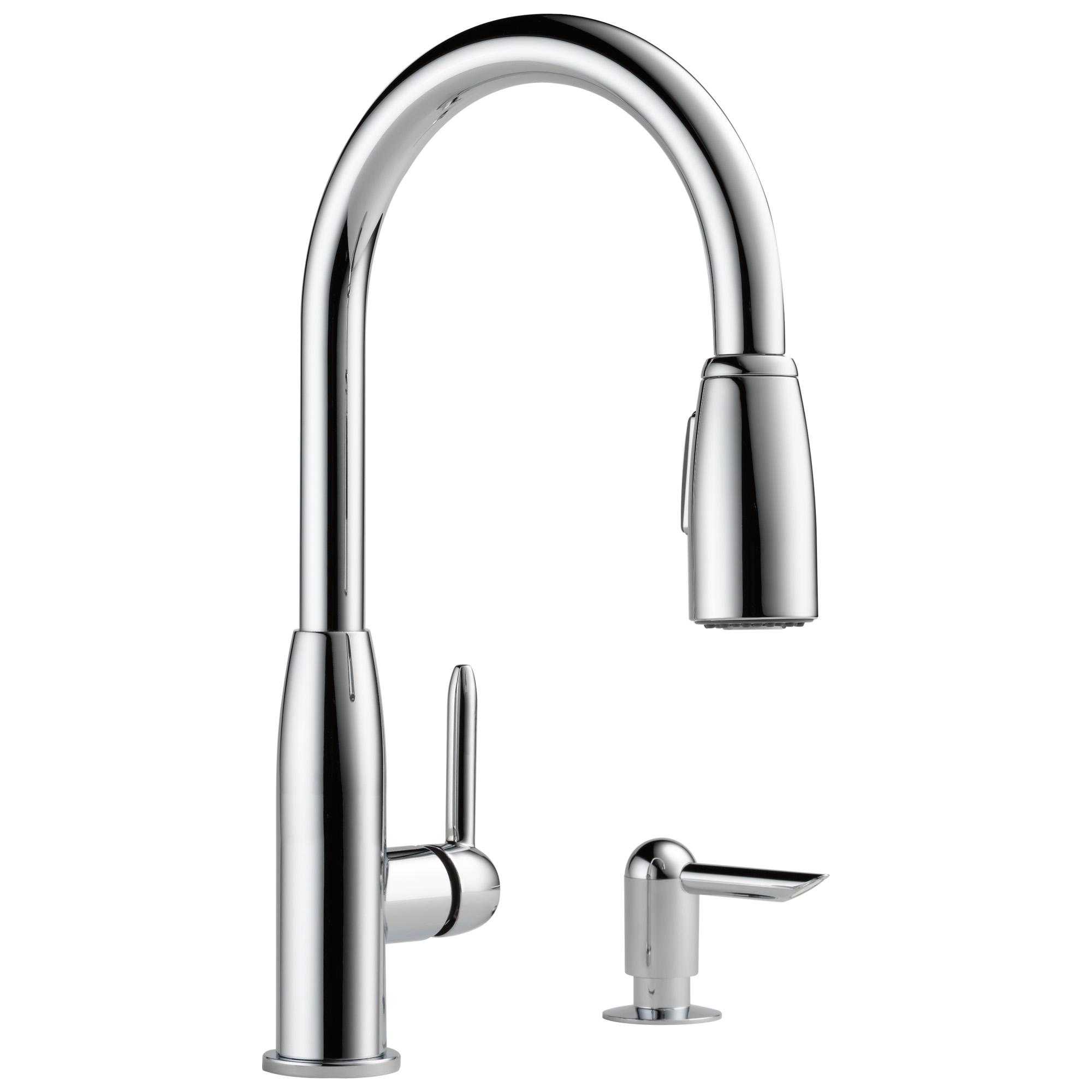 Peerless Core Kitchen Single Handle Pull-Down Chrome Faucet for $42 Shipped