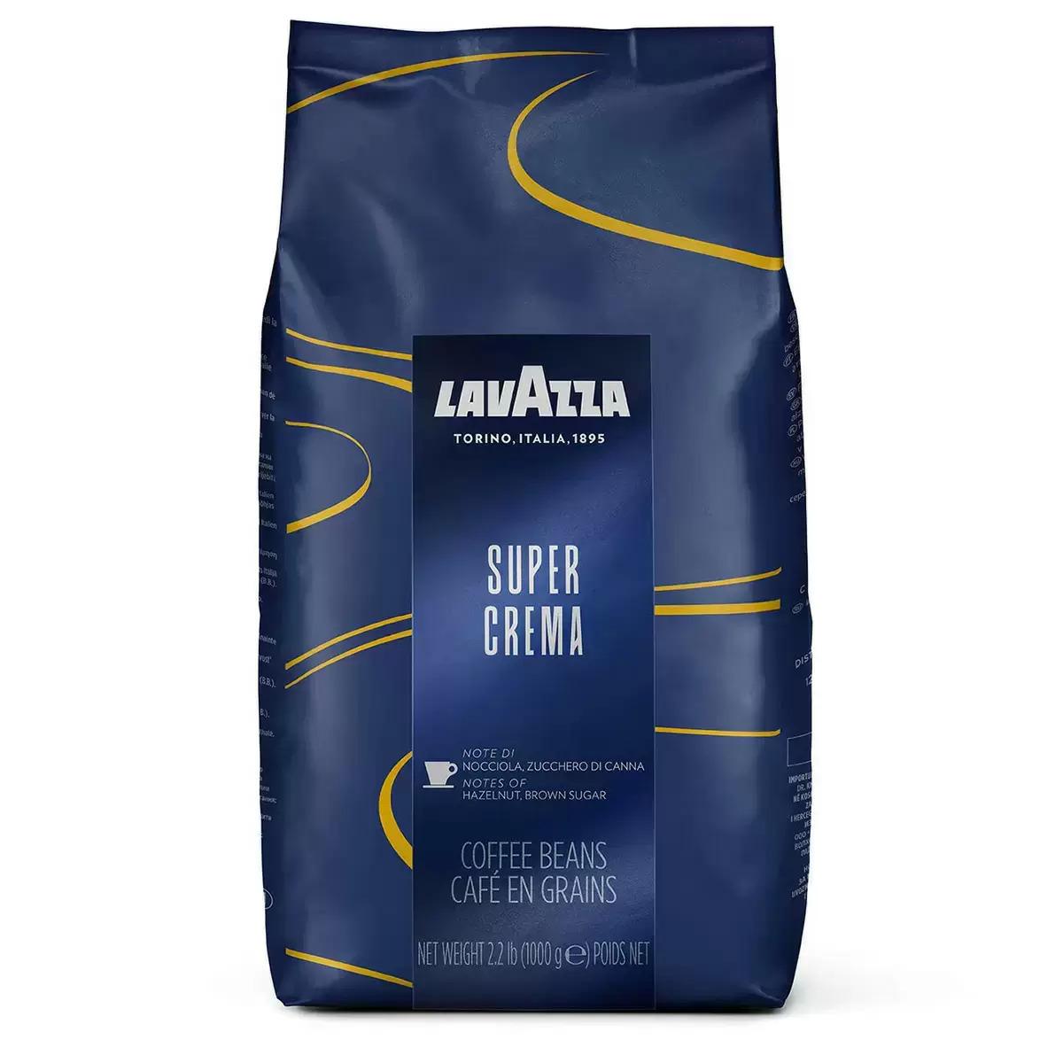 Lavazza Super Crema Whole Bean Coffee Blend for $13.10 Shipped