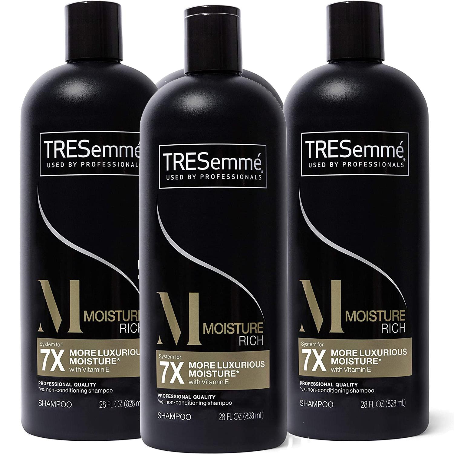 3x TRESemme Moisturizing Shampoo with Vitamin E for $6.37 Shipped