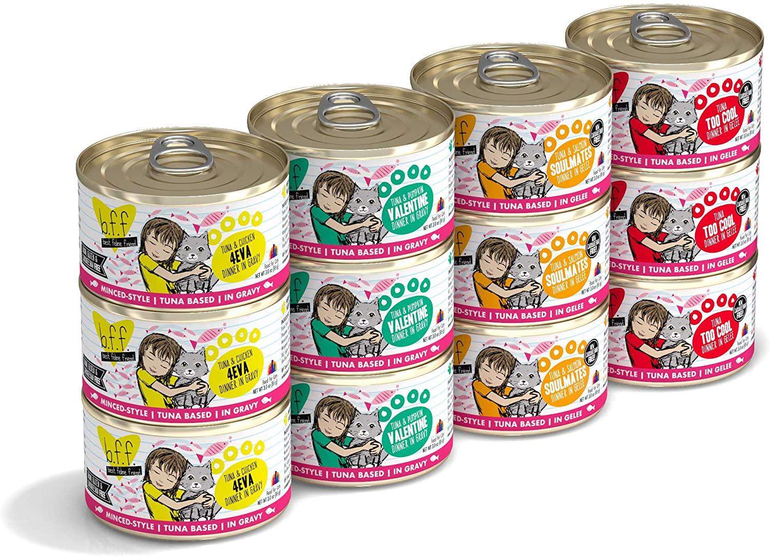 12 Weruva BFF Batch O Besties Variety Pack Canned Cat Food for $6.45