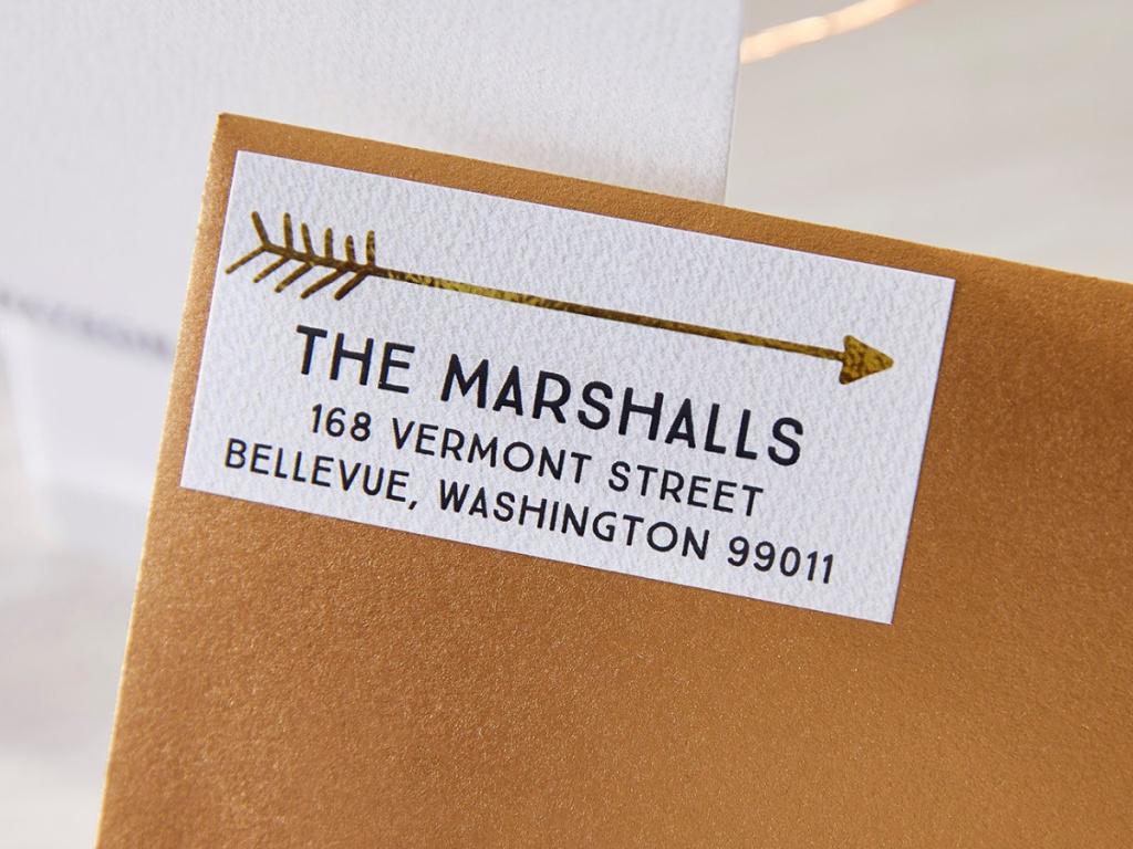 120 Personalized Address Labels for $1.99 Shipped