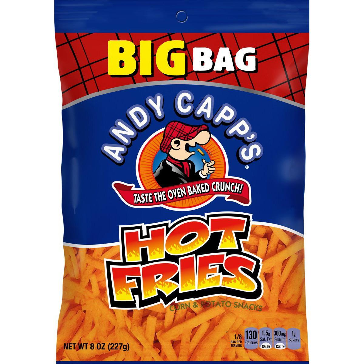 8 Andy Capps Big Bag Hot Fries for $11.88 Shipped
