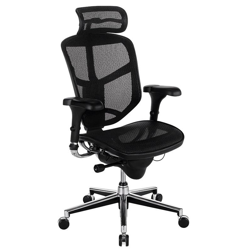 WorkPro Quantum 9000 Ergonomic Mesh High-Back Executive Chair for $307.99 Shipped