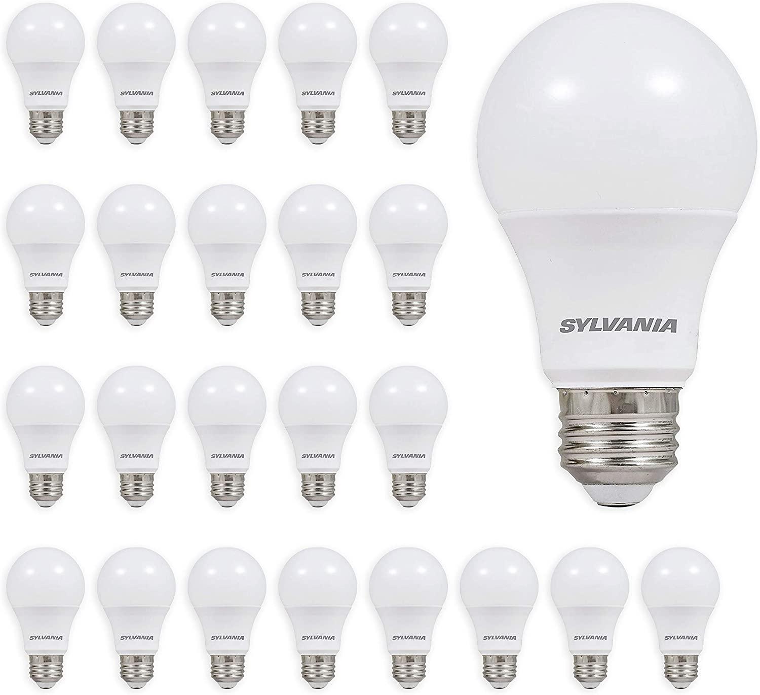 24 Sylvania General Lighting Soft White A29 Light Bulbs for $17.35