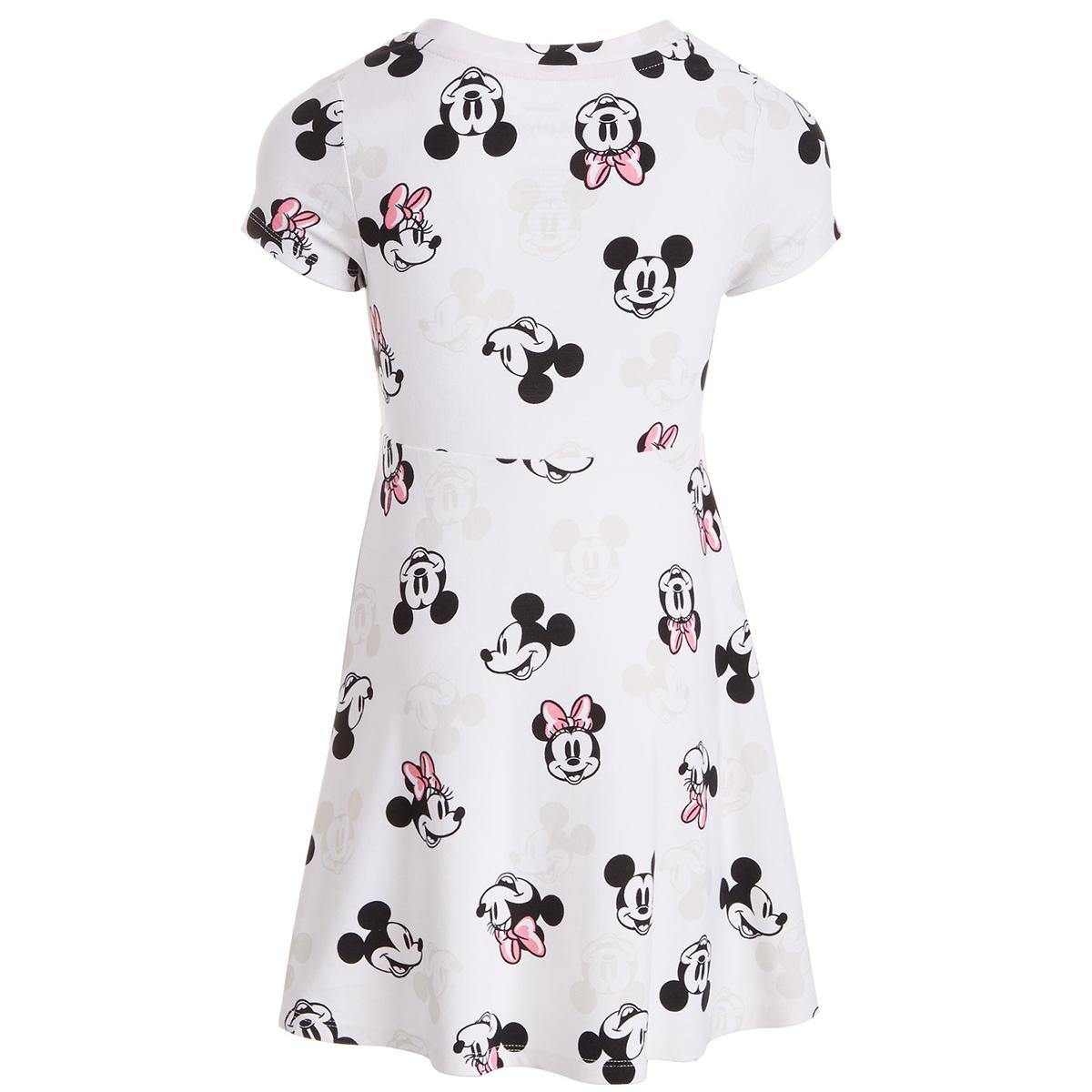 Disney Little Girls Mickey and Minnie Mouse Dress for $9.80