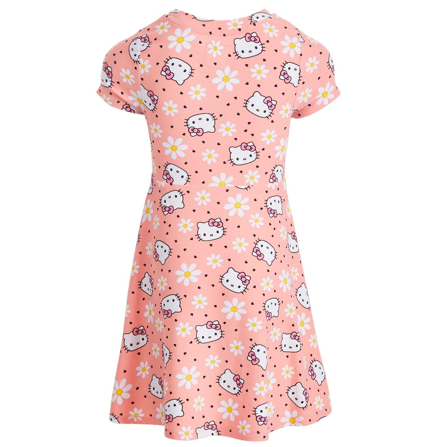 Hello Kitty Little Girls Flower Dress for $9.80