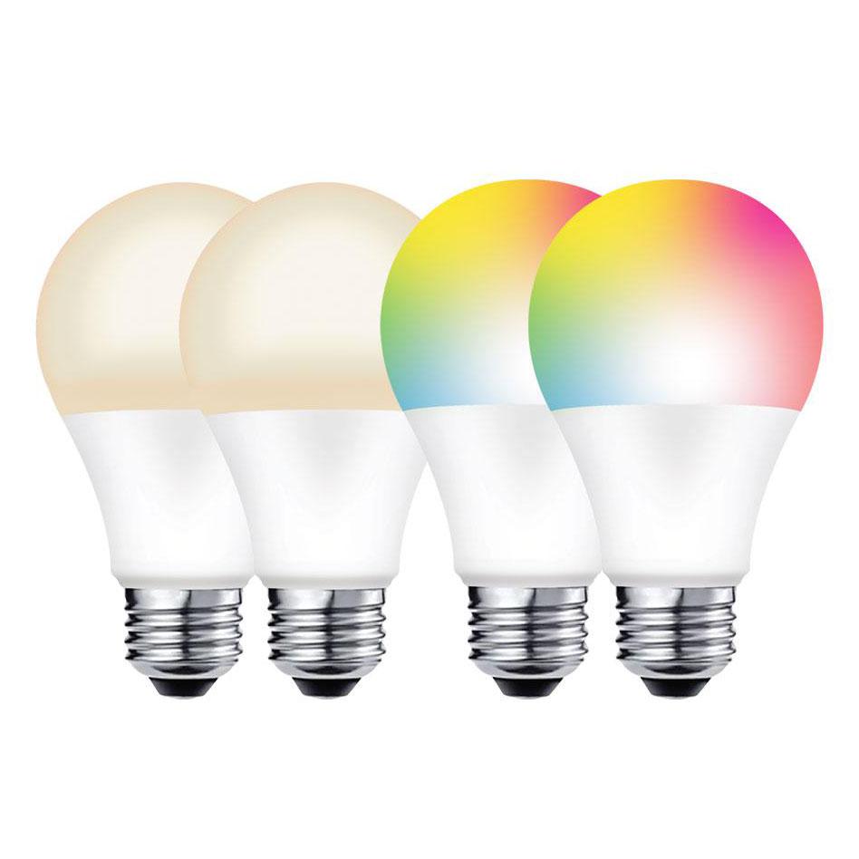 4 Jetstream Smart Home Wi-Fi Light Bulb Kit for $15