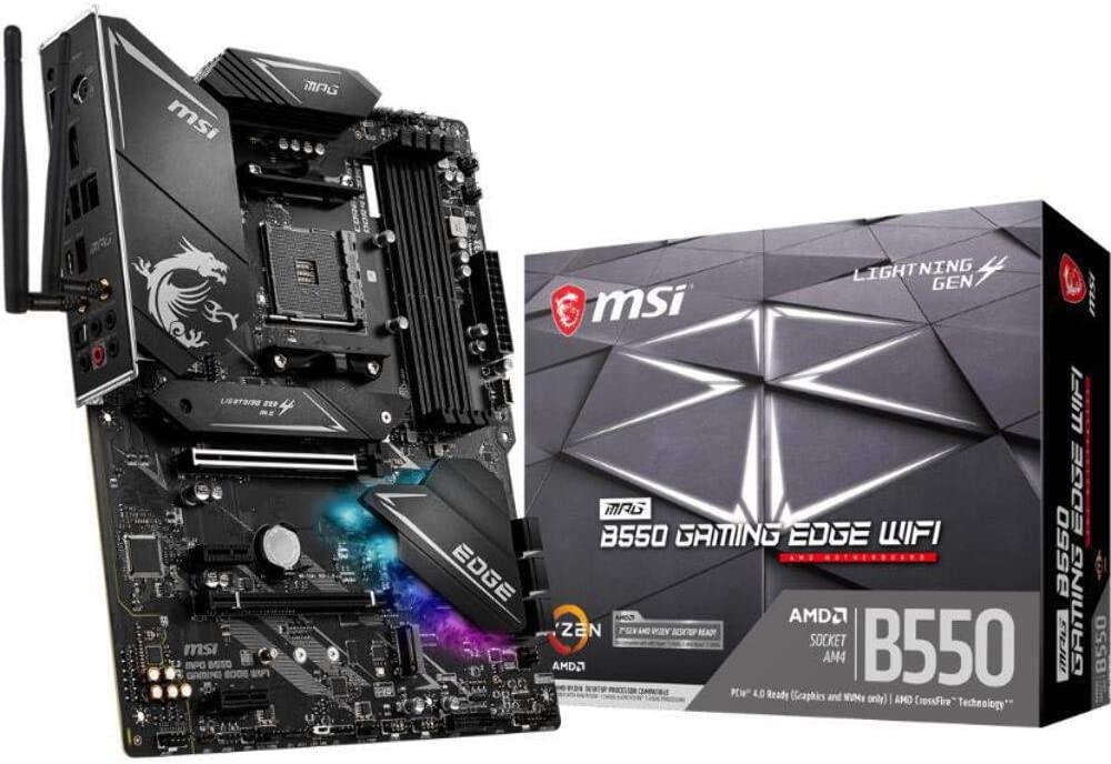 MSI MPG B550 Gaming Edge WiFi Gaming ATX Motherboard for $159.99 Shipped