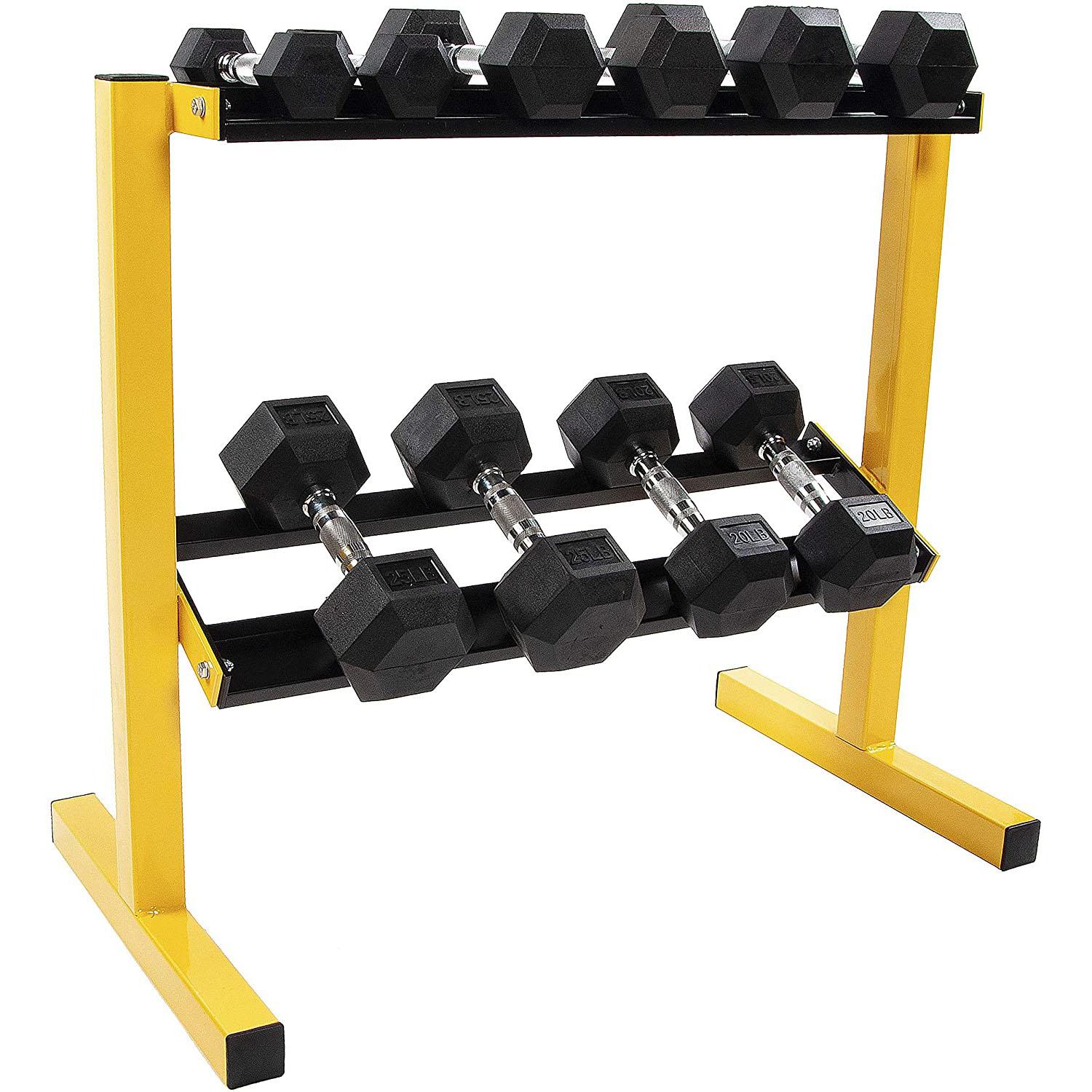 BalanceFrom 2-Tier Easy-Grab Dumbbell Rack for $62.09 Shipped