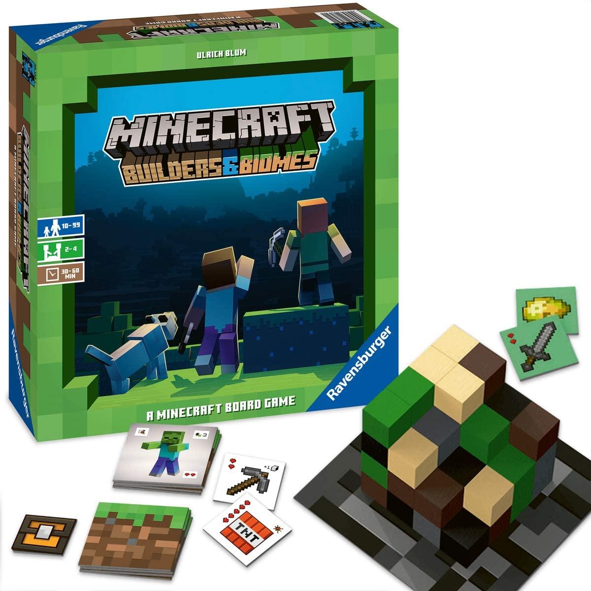 Ravensburger Minecraft Builders and Biomes Strategy Board Game for $24.97