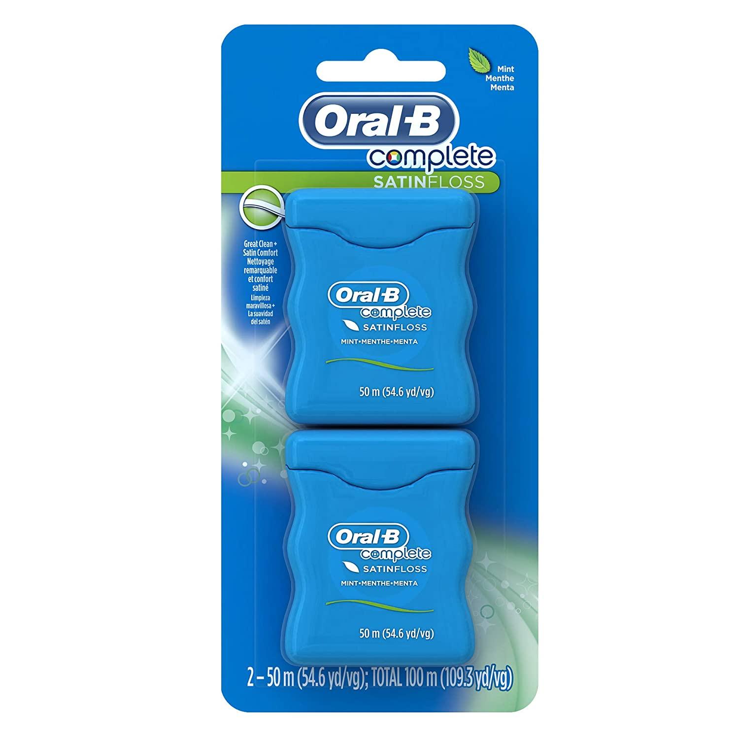 6 Oral-B Complete SatinFloss Dental Floss for $6.19 Shipped