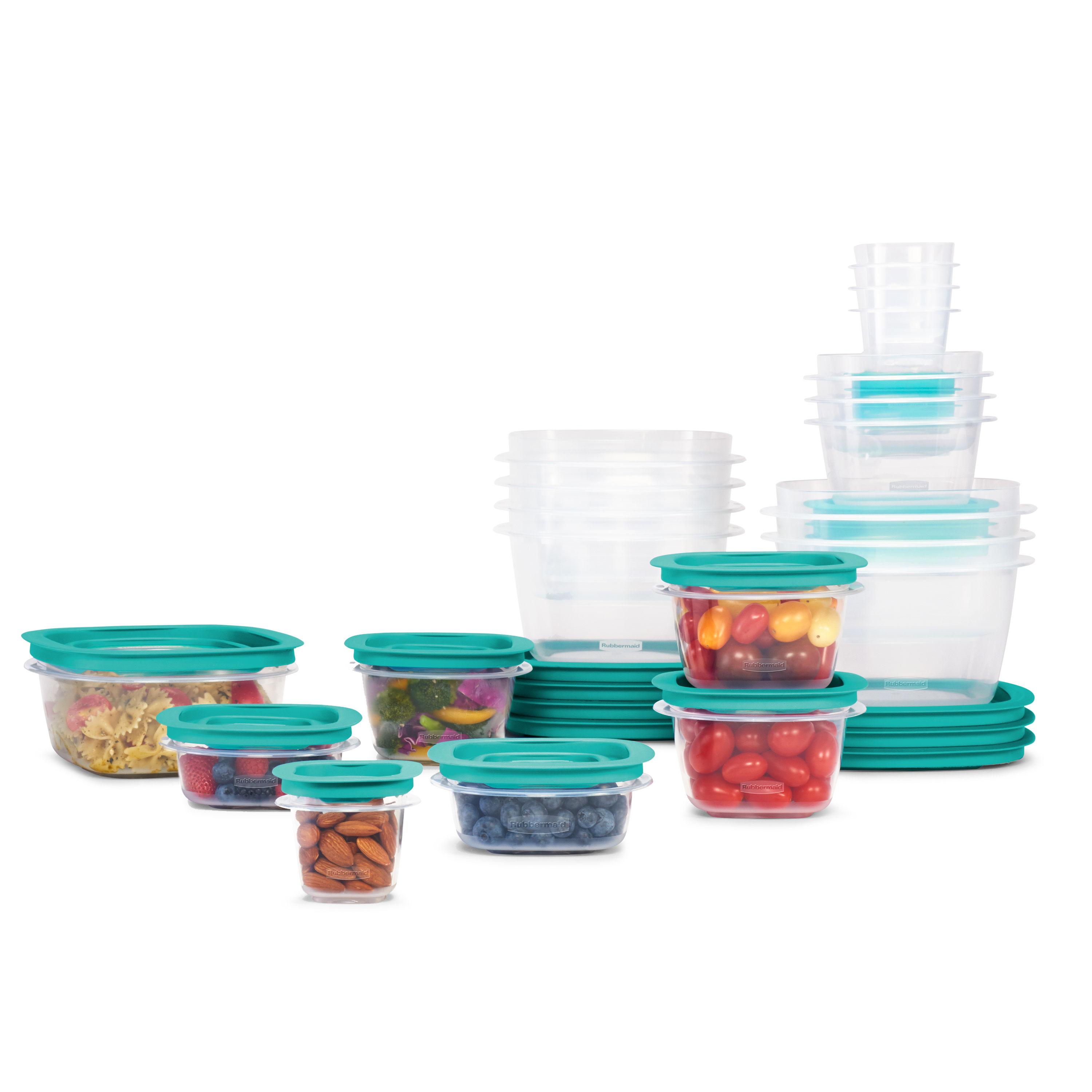 42-Piece Rubbermaid Press and Lock Easy Find Lids Food Storage Containers for $18.99