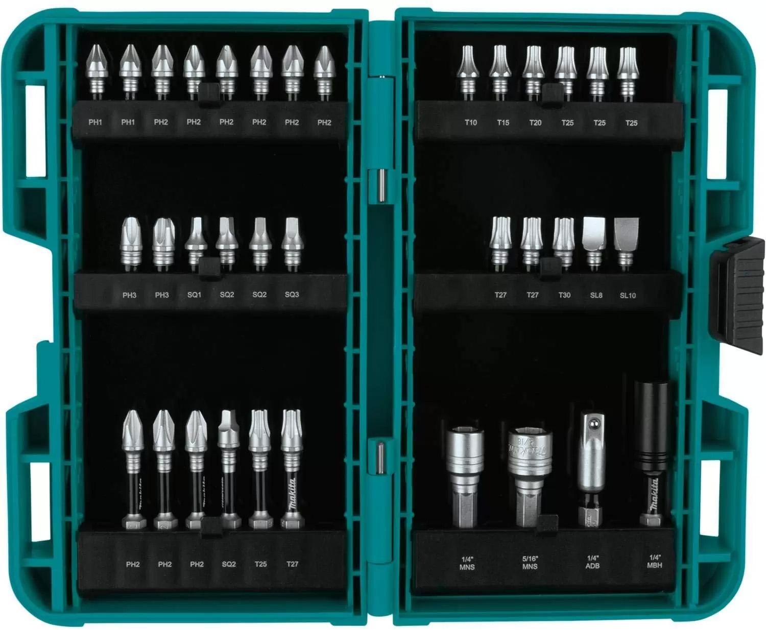 35-Piece Makita Impact XPS Bit Set for $14.97